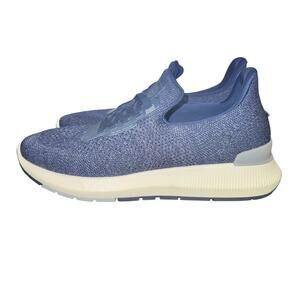 Peter Millar Odeon Sneaker Men's Size 8.5 Navy Blue Knit Shoe Wool Blend Slip On
